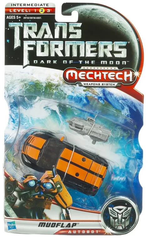 Transformers Dark of the Moon Mechtech Deluxe Class Mudflap 6-Inch Figure