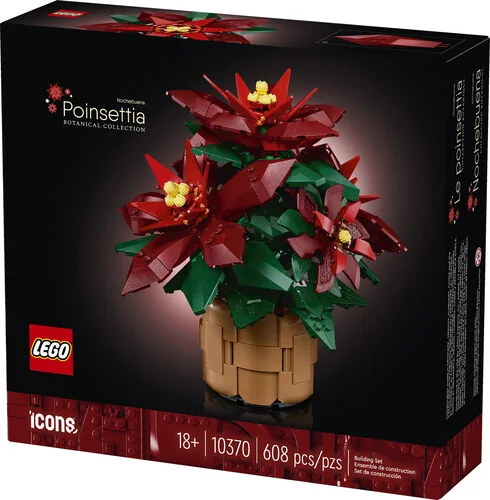 LEGO Icons Poinsettia Building Set 10370