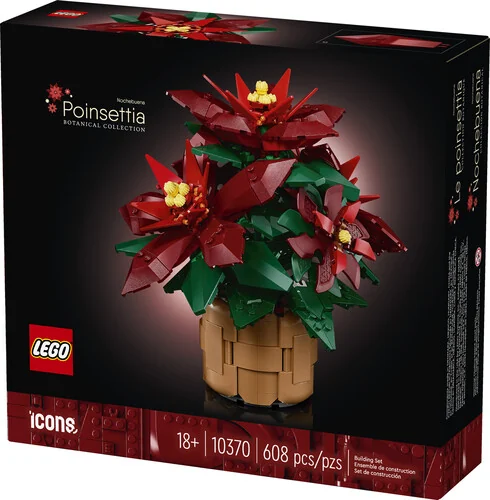 LEGO Icons Poinsettia Building Set 10370