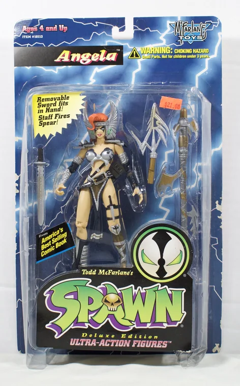 1995 McFarlane Toys Spawn Angela Deluxe Edition 6 in Ultra-Action Figure #10113