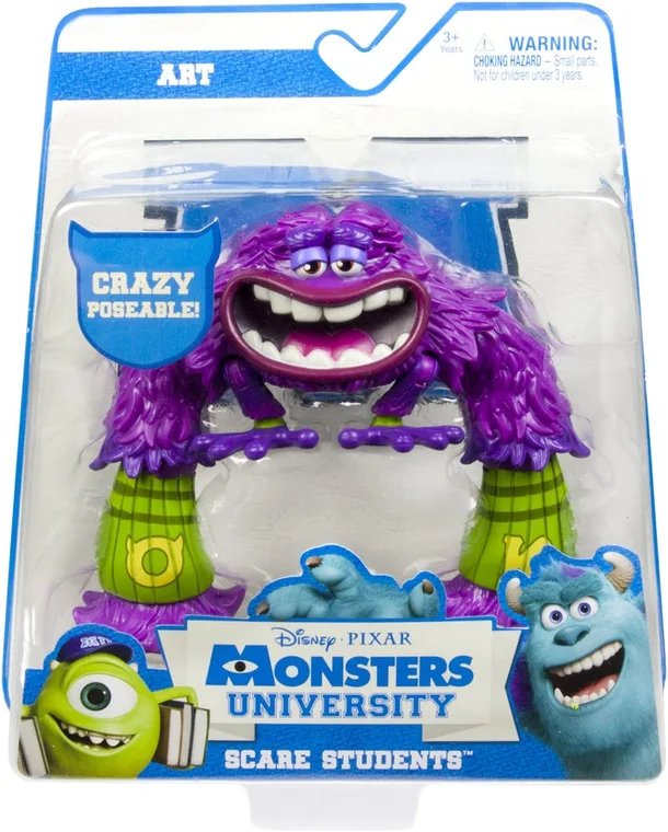 Disney Pixar Monsters University Scare Students Art Action Figure