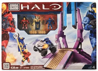 Mega Bloks Halo Versus: Snowbound Highbase Building Set 97069
