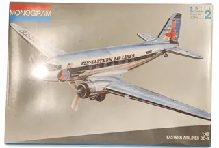 Monogram 5610 Eastern Airlines Douglas DC-3 1:48 Scale Plastic Model Kit