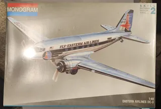 Monogram 5610 Eastern Airlines Douglas DC-3 1:48 Scale Plastic Model Kit