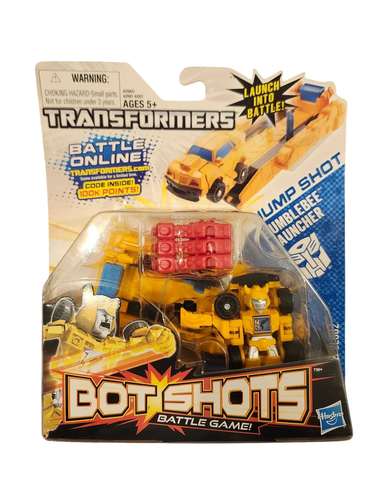 Hasbro Transformers Bot Shots Jump Shot Bumblebee Launcher BL002