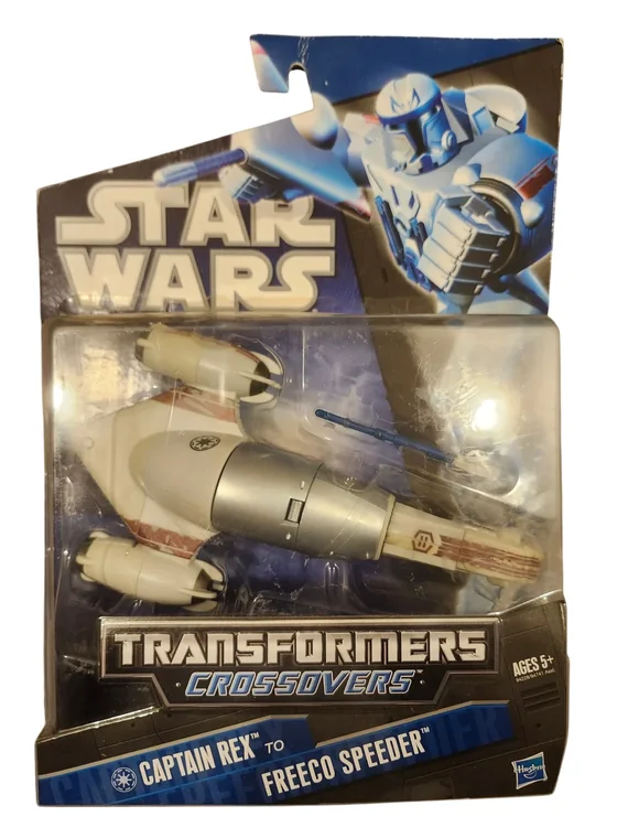 Hasbro Star Wars Transformers Crossovers Captain Rex Freeco Speeder