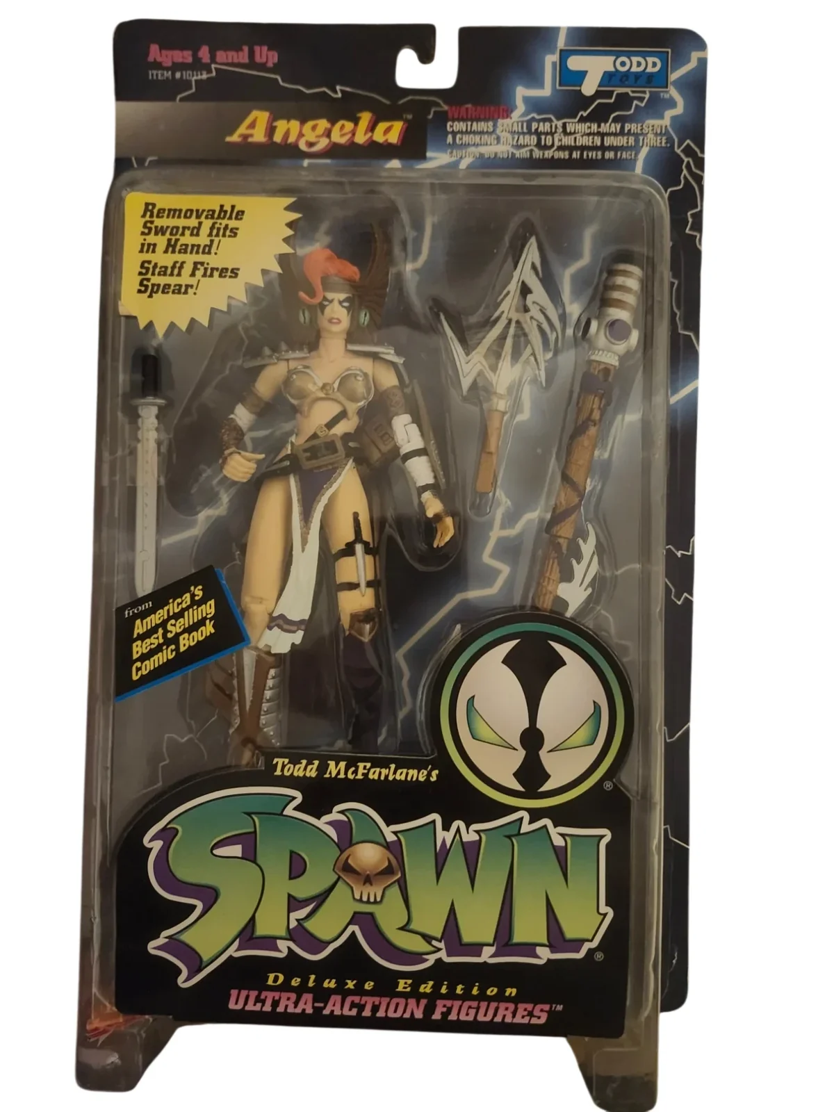 1995 McFarlane Toys Spawn Angela Deluxe Edition 6 in Ultra-Action Figure #10113