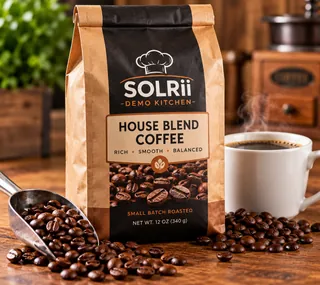 Solrii Demo Kitchen House Blend Coffee — 12 oz