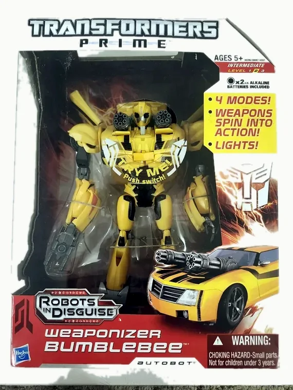 Transformers Prime Weaponizers Bumblebee Action Figure