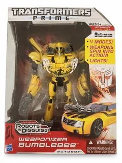 Transformers Prime Weaponizers Bumblebee Action Figure